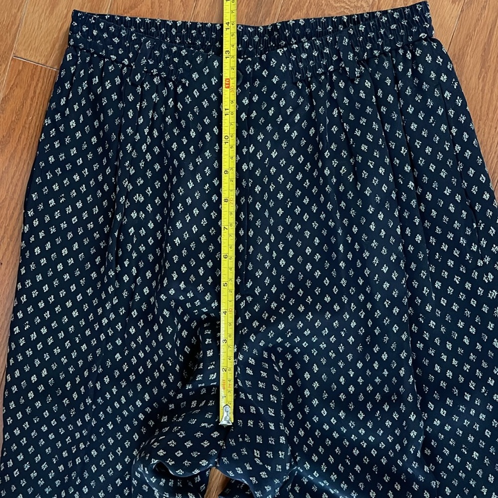 Anne Klein II‎ Silk Navy Trouser Pants - Picture 10 of 14